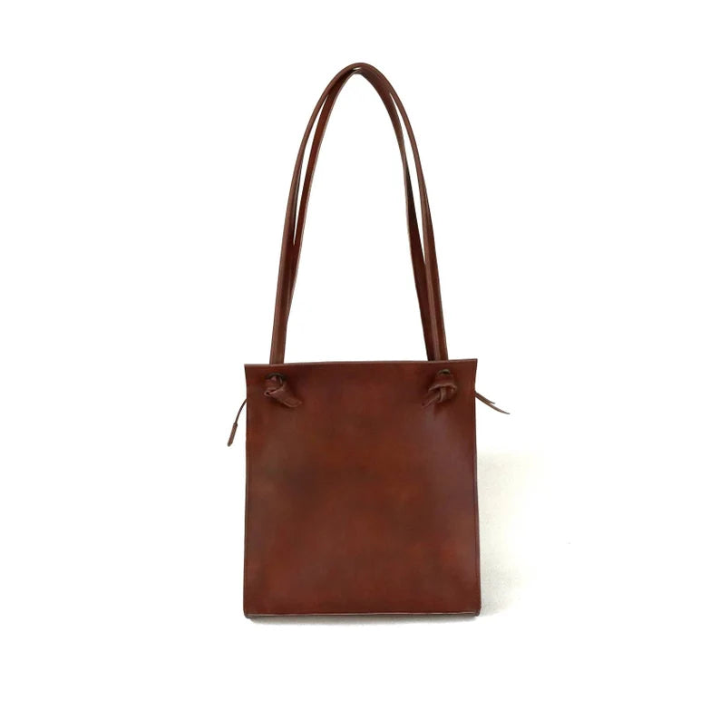 Shoulder Bag,Vegan leather handbag,Brown leather purse