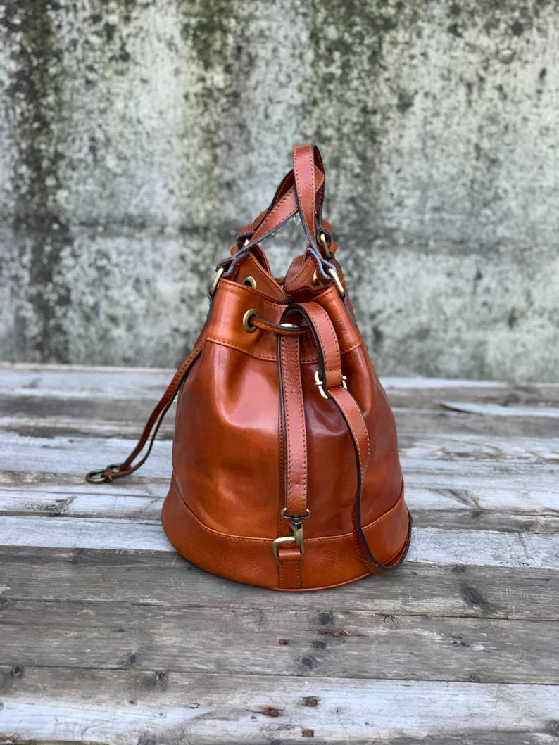 leather bag, handmade leather bag