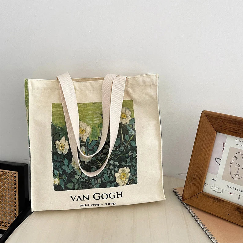 Wild Rose Tote bag｜Van Gogh Tote Bag