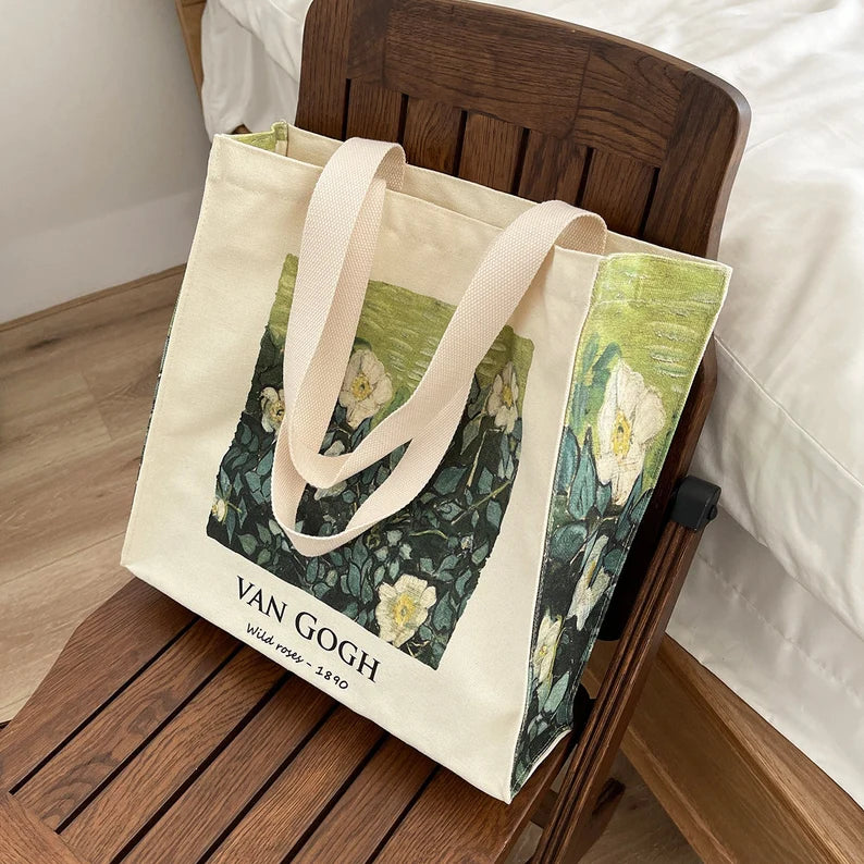 Wild Rose Tote bag｜Van Gogh Tote Bag