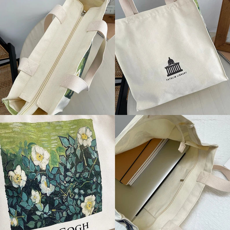 Wild Rose Tote bag｜Van Gogh Tote Bag