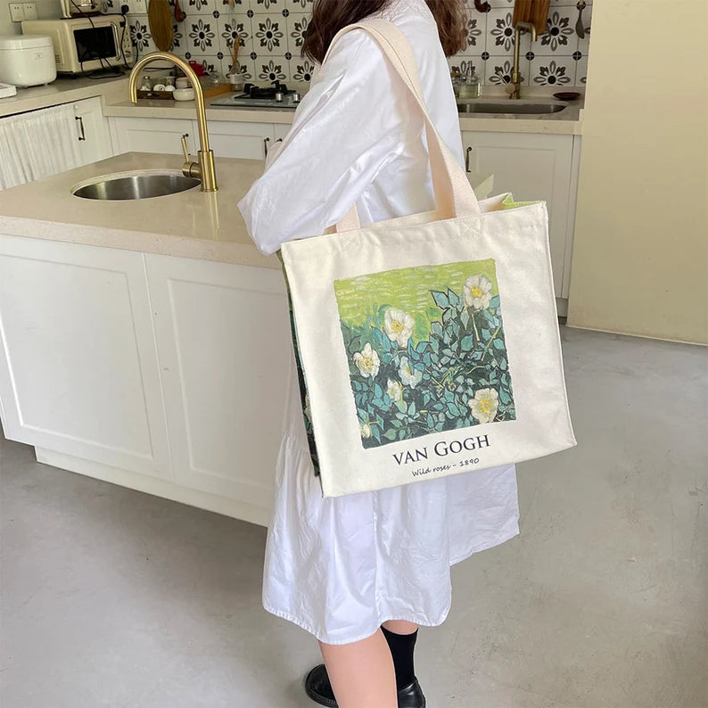 Wild Rose Tote bag｜Van Gogh Tote Bag