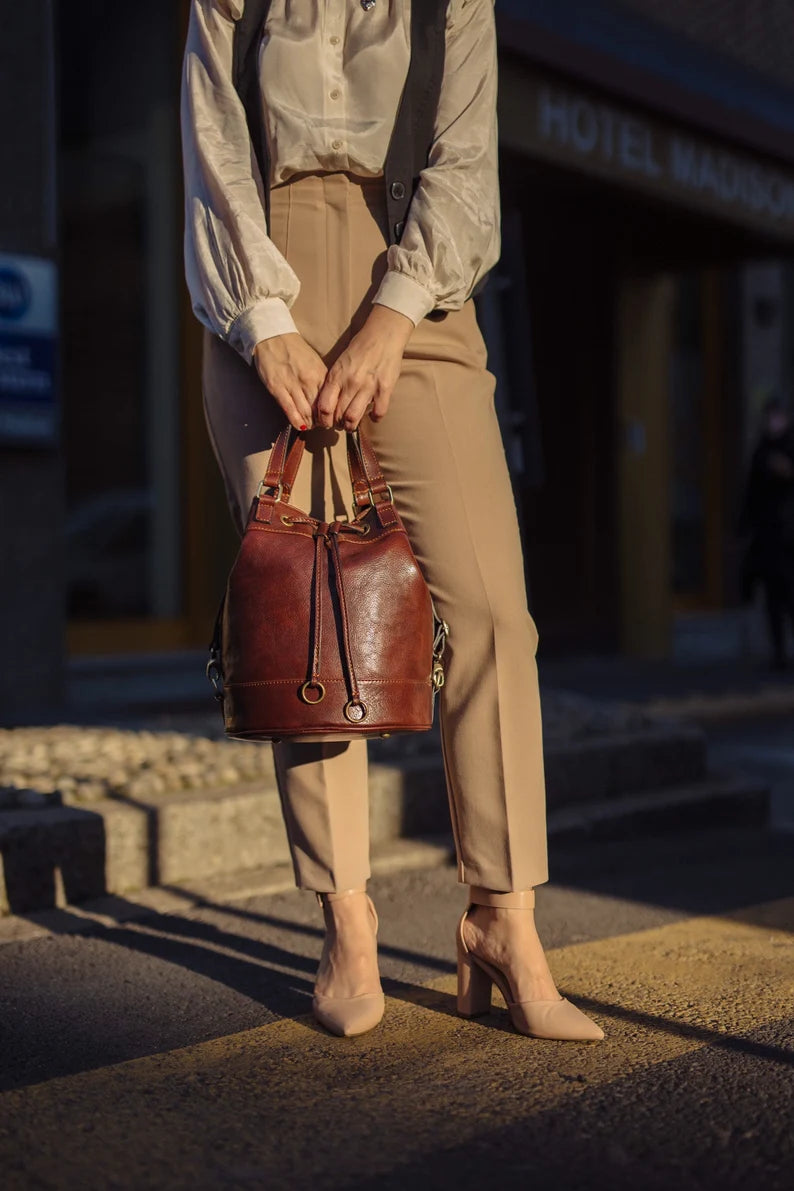 leather bag, handmade leather bag