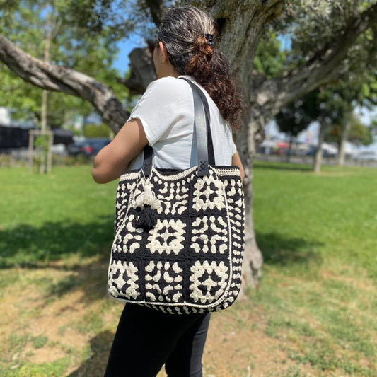 Granny Square Bag, Crochet Bag