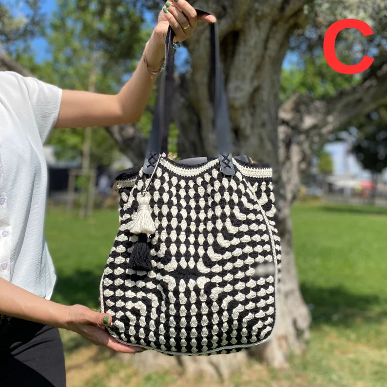 Granny Square Bag, Crochet Bag