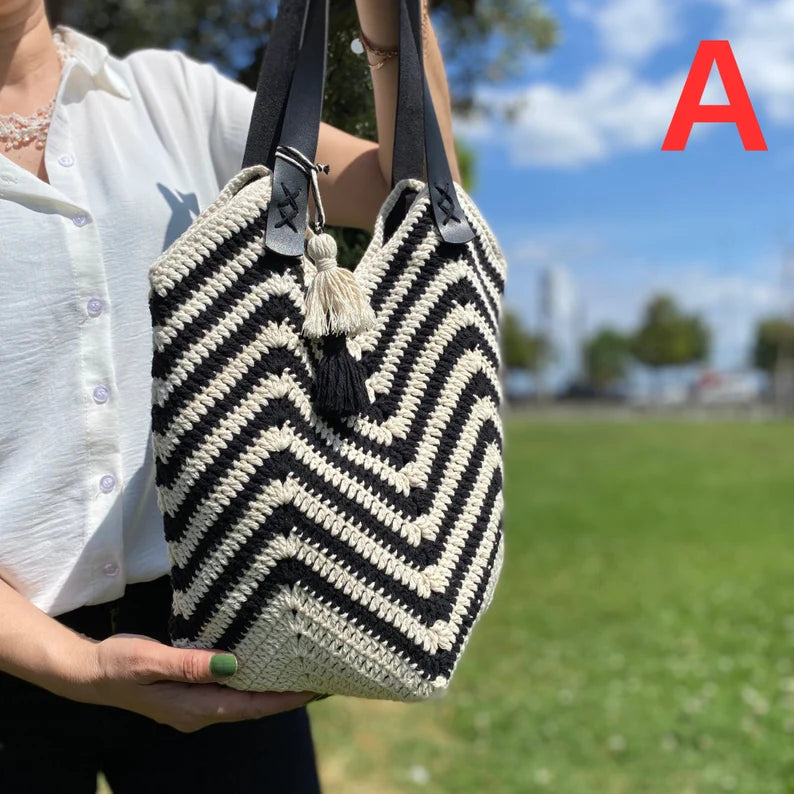 Granny Square Bag, Crochet Bag